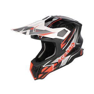 Casco Integrale da Moto Bitter Airstrike X Arancione Fluorescente - Product Image 1