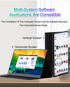 Màn hình laptop di động cảm ứng Eimio 15.6 inch, tấm nền IPS, cổng <span class=keywords><strong>USB</strong></span> Type-C, Thunderbolt, tương thích PS4, xuất xưởng trực tiếp - Product Image 4