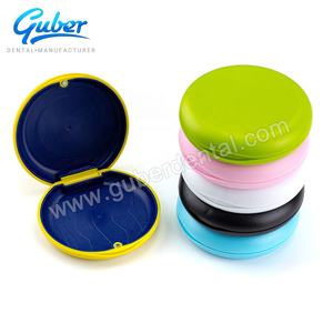 + Guber Professionele Hoogwaardige Aanpasbare Logo Siliconen Materiaal Kunstgebit Opslag Orthodontische Houder Prothese Case - Product Image 5