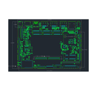 Cartes mères embarquées Android 11 V-by-One du fabricant Amlogic T982 pour affichage numérique LCD électronique
