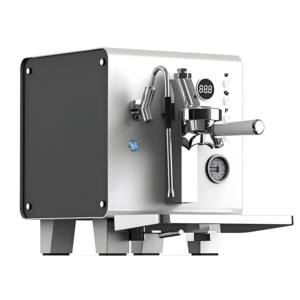 Cafetera Espresso Semiautomática de Acero Inoxidable, Práctica para la Industria, Cafeterías y Oficinas, Ideal para Café al Aire Libre, Profesional, con Cápsulas de Muestra - Product Image 2