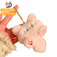 Peluche ours bouclé doux et mignon, jouet en peluche personnalisé pour la Saint-Valentin, jouet animal en peluche, compagnon pou