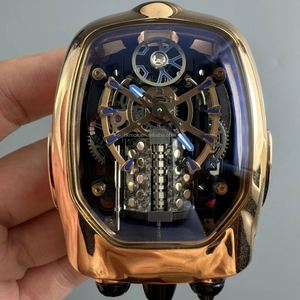 Reloj J Factory de Acero Inoxidable, Resistente al Agua, Manual, de Marca Superior, Reloj Mecánico Automático de Lujo para Hombre - Product Image 1