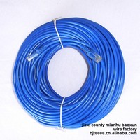 Baoxun kabel Jumper jaringan serat Super, Jumper Router Link Line Rj45 dengan kabel untuk konektivitas jaringan