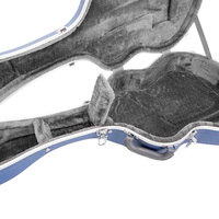 High Quality Velvet ABS Leather Guitar Case for Classic Guitars Custom Logo Stringed Instruments Parts & Accessories