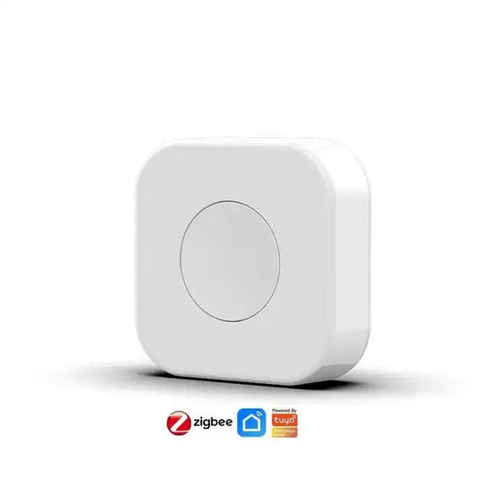 Tuya Smart Zigbee Wireless Switch-Battery Powered Wiring-free Scene Switch with Mobile Phone Remote Control for Home & Hotel Use · image 1