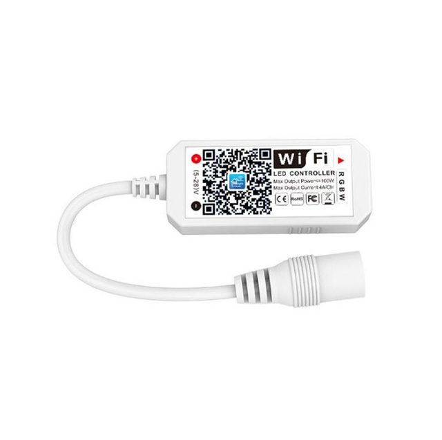 12V 24V Mini WIFI Controller RGBW Intelligent Voice Control RGB LED Controller