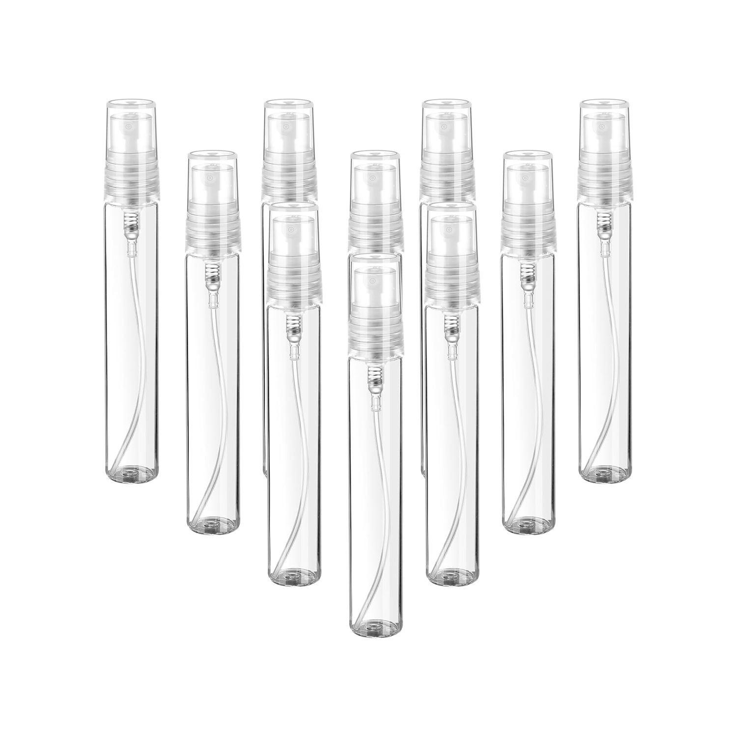 clear bottle+clear cap