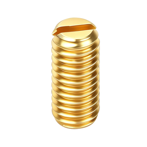 Juego de tornillos de fijación hexagonales de punta plana de latón de alta calidad M2-M10, tamaños completos en stock, fácil para platear, pasivar y roscar con precisión. - Product Image 2