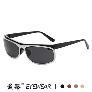 <b>Yk2</b> Cycling Sunglasses Women Uv400 Pc Lens Plastic Metal Frame Sport Mountaineering Goggles - Product Image 4