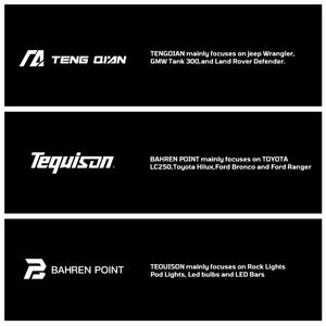 مصد أمامي للسيارة مع لوحة حماية وأضواء لسيارة فورد رينجر 2023-2025 من باهرين بوينت - إكسسوارات الطرق الوعرة 4x4 - Product Image 6