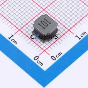 ANR6045T101M ตัวเหนี่ยวนำไฟฟ้าแบบ SMD,6x6 มม. ( ค่าความเหนี่ยวนำ: 100uH )( ความแม่นยำ: 20% กระแสไฟฟ้าที่กำหนด: 880mA ) - Product Image 1