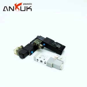 Airtac 4m310 5v210 4v210 AC220V DC24V 08Mpa Kích thước cổng 10mm 16mm cho van điện từ tự động hóa máy móc - Product Image 6