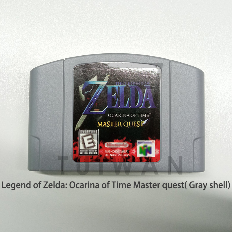 Legend of Zelda: Ocarina of Time Master quest( Gray shell)
