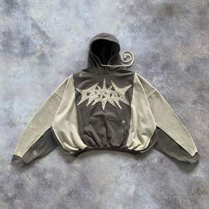 Tùy Chỉnh Người Đàn Ông Của Axit Rửa Sạch Áo Thun Áo Với Màu Sắc Khối Tương Phản & Thêu Đính Boxy Phong Cách - Product Image 4