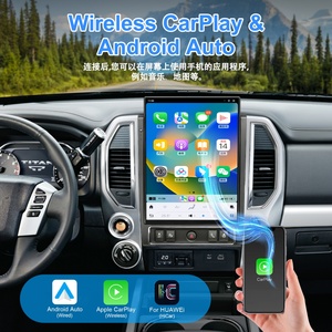 Navihua Nouveauté Écran Tesla 15,6 pouces Autoradio Android Multimédia Carplay Stéréo GPS Navigation pour Nissan Titan 2020-2025 - Product Image 4