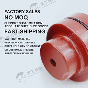 Accouplement en caoutchouc pour machines en fonte NM-148, haute performance, pour transmission de puissance par torsion, pièces OEM personnalisées - Product Image 2