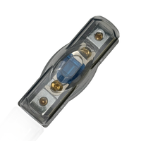 Porte-fusible ANL en ligne 4 canaux classe AB AK-F01 100A 12-36V 10Hz-30kHz pour amplificateur audio de voiture et éclairage LED négatif ATO/ATC