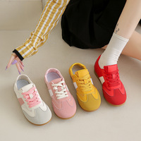 2025 printemps nouveau Forrest Gump Ins Style coréen femmes chaussures de course décontractées tout match allemand formation à lacets fermeture JC091