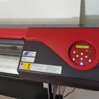 Imprimante d'étiquettes à solvant écologique Roland Rf-640 d'occasion pour la publicité extérieure et l'impression d'autocollants, 8 cartouches, haute vitesse, 1440 dpi