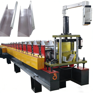 Máquina de Conformación de Canaletas de Agua de Lluvia de <span class=keywords><strong>Alta</strong></span> Eficiencia y Personalizada, Línea de Producción de Canaletas de Agua de Lluvia de <span class=keywords><strong>Alta</strong></span> Velocidad - Product Image 1