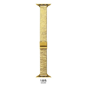 Adecuado para la correa de reloj de metal ondulado <span class=keywords><strong>Pictet</strong></span> de moda Ultra2/1 correa de reloj delgada de lujo serie de reloj 10 9 8 7 6 5 4 3 2 1 - Product Image 2