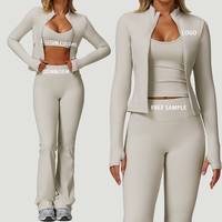 En Gros Ensemble de Sport Personnalisé Respirant pour Femme : Legging, Haut, Soutien-Gorge de Yoga, Short – Tenue de Fitness et Gym