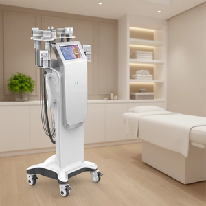 Máquina de Adelgazamiento Corporal Láser RF Roja Vertical con Sistema de Cavitación al Vacío para Ojos, Nariz, Manos, Cabeza y Labios, Enchufes para Reino Unido, Estados Unidos y Sudáfrica - Product Image 5