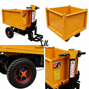 Small Hand Push <b>Tool</b> Cart Ash Engineering Dump <b>Trolley</b> Mining Truck Transport Tricycle Bestseller Inclined Carriage Orchard Bree - Product Image 5
