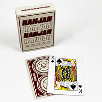 Boîte de protection pour cartes à jouer personnalisées, cartes à jouer de poker professionnelles avec double boîte