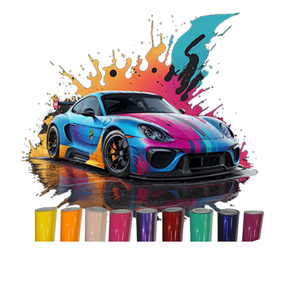 Film de protection de <span class=keywords><strong>voiture</strong></span> en vinyle PET brillant imperméable de haute qualité, changeant de couleur, avec fonction anti-rayures pour automobile - Product Image 2