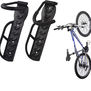 Système de rangement mural vertical pour vélos et outils de jardin, support de rangement mural utilitaire pour garage et jardin - Product Image 1