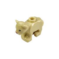 Bloques de Construcción de Plástico MOC de Moda 2026, Figuras de Animales de la Selva, Tigre, León, Cachorro, Pantera, Juguete de Construcción, Juguete de Ensamblaje DIY