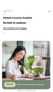 Ventilador de Cuello USB Recargable, Portátil, Mini, Sin Aspas, para Colgar en el Cuello - Product Image 4