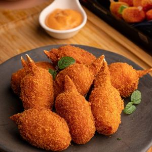 Venta al por mayor de comida asiática, garra de cangrejo, comida rápida prefabricada, garra de cangrejo empanada frita congelada, artículos comestibles para supermercados - Product Image 1