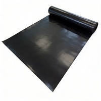 Lámina/Película de Polietileno UV Negra para Revestimiento de Estanques de 1 mm, 1.5 mm, 2 mm, Geomembranas con Recubrimiento de Polietileno para Proyectos