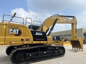Excavadora Caterpillar CAT 345GC usada original de alta calidad, excavadora de cadenas pesada de 45 toneladas con potencia estable del motor C9.3B. - Product Image 3