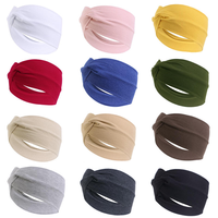 Bandeau de sport sans couture en tissu géométrique à la mode pour femmes-Accessoire de cheveux antidérapant respirant et portable