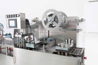Remplissage de beurre d'arachide en plastique QGF-Z-320 alumnimum petite machine d'emballage sous blister