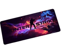 Tapis de souris de jeu personnalisé de haute qualité pour décorer Pc tapis de souris bleu jaune rouge vert bureau pour joueur Tigerwings