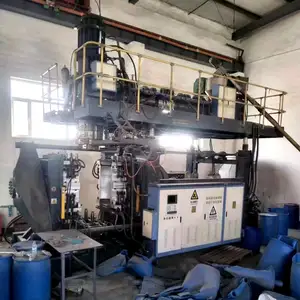 Máquina de moldeo por soplado y extrusión de plástico de 200l con control central para la fabricación de productos