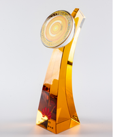 Usine de prix de cristal personnalisé fabrication professionnelle trophée de cristal de verre