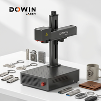 Máquina de Marcado Láser de Fibra de 20W con Enfoque Automático para Plástico, Metal, Acero, Grabador CNC DIY, Alta Precisión, Compatible con DXF/PLT/AI/DWG/DST