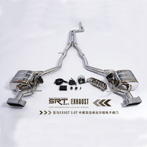 Sistema de Escape de Acero Inoxidable para <span class=keywords><strong>BMW</strong></span> Serie 5 F10 F18, Silenciador para <span class=keywords><strong>525</strong></span> 535 Cat Back con Control de Válvula y Tubo de Bajada - Product Image 3