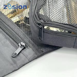 Bolsa de Maquillaje Personalizada, <span class=keywords><strong>Neceser</strong></span> de Viaje Plegable, Bolsa de Cosméticos Ecológica de RPET con Logotipo Personalizado y Colgador - Product Image 5