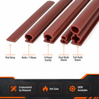 Bande d'étanchéité autocollante en silicone souple et élastique, écologique, coupe facile, pour fenêtres et portes, anti-vent et anti-poussière, vente en gros usine