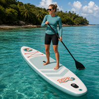 Planche de paddle gonflable EVA personnalisée avec couleur et logo - Étanche et portable pour les sports nautiques