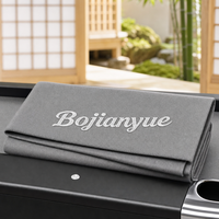 Tapis de billard gris neutre avec bandes de coussin prédécoupées, ensemble de feutre professionnel pour table de billard