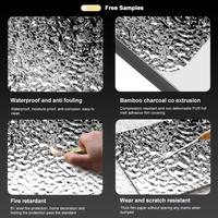 Panneau mural imperméable effet vague d'eau, résistant aux rayures, pour maison, bureau, salon, chambre, mur de fond, panneaux muraux 3D
