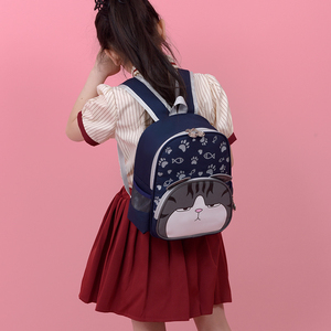 New Baby Kids Small Preschool <b>Backpack</b> Waterproof Zipper Closure Customized Eco Friendly Oxford Fashion Cute School Bag - Product Image 4